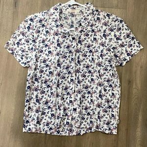 Vans button down, size small